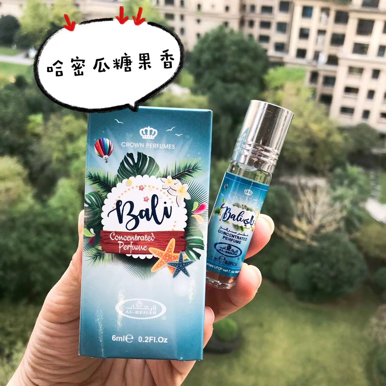 迪拜香水AL-REHABI香精精油巴厘BAL哈密瓜香水香瓜水果精油 6ML 彩妆/香水/美妆工具 香水 原图主图