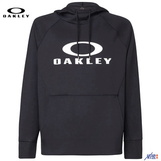 Oakley欧克利2122新品滑雪卫衣帽衫防水男女款单板保暖黑色冬季