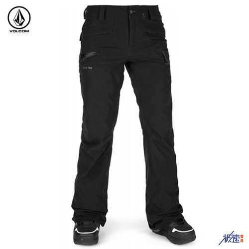 大连极速 2021新品 Volcom女款成人单板滑雪裤防水透气GORE-TEX