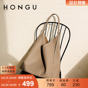 红谷包包2025新款 高级感hobo包通勤女士包 质感真皮单肩腋下包时尚