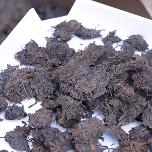 九十年代【灵芝香】六堡老茶头陈年黑茶广西梧州正宗老茶头熟茶
