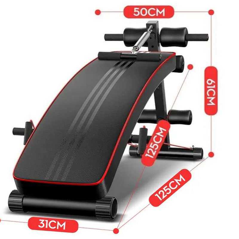 仰卧起坐学生腹肌板健身器材家用多功能收腹器仰卧板男仰卧起坐板