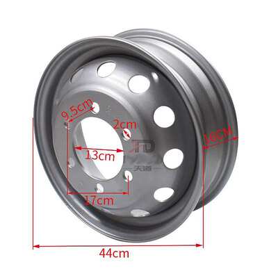 南京依维柯轮毂215/75R16LT得意都灵V宝迪单轮车轮钢圈16寸12孔