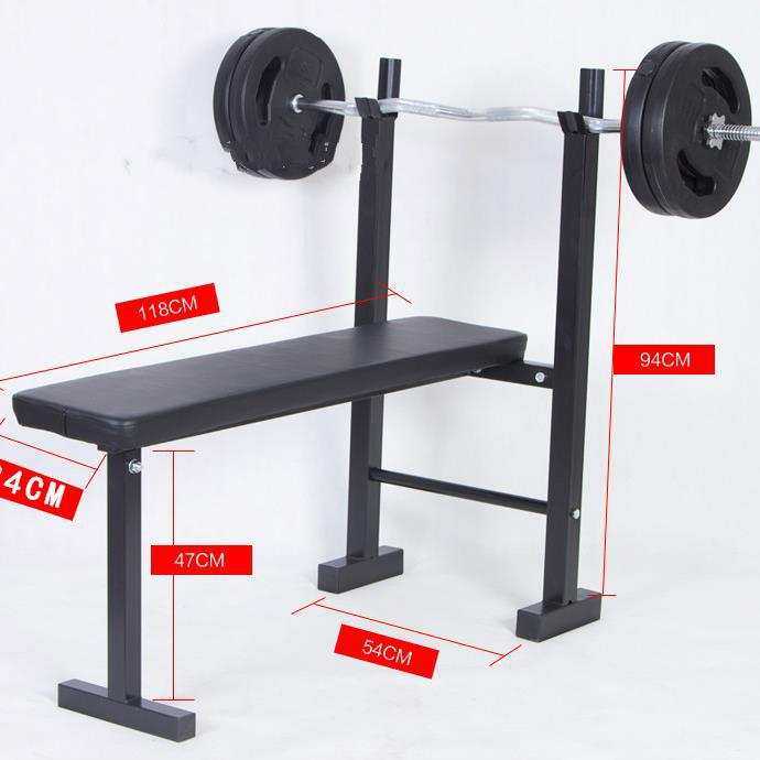 家用健身器材家用简易举重床 卧推架 杠铃架平推卧推床哑铃凳其他