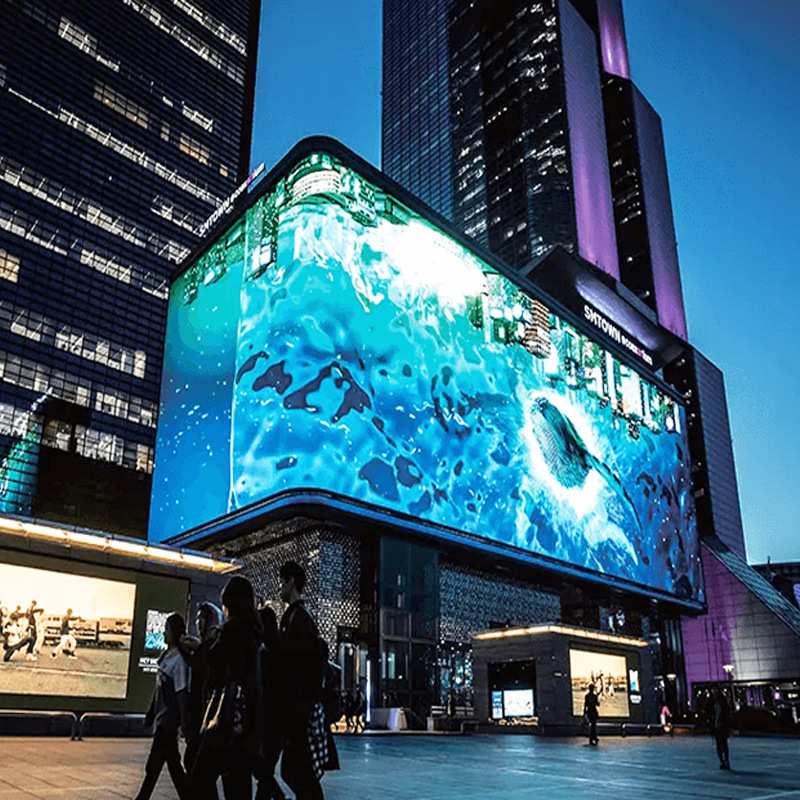 户外led显示屏室外广告屏防水电子屏裸眼3d屏幕全彩屏高清