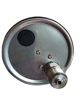 指针压力表Y-100B轴向不锈钢压力测试指针表 1.6级0~1.6MPa