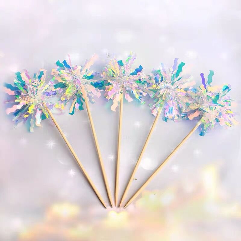 韩风流苏炫彩雨丝蛋糕装饰