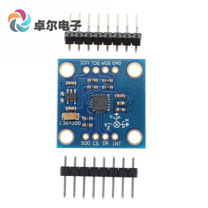 GY-50 L3G4200D三轴数字陀螺仪传感器模块 角速度模块