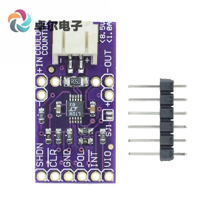 MCU- LTC4150库仑计数器 电池电量检测模块 暴力电流检测传感器