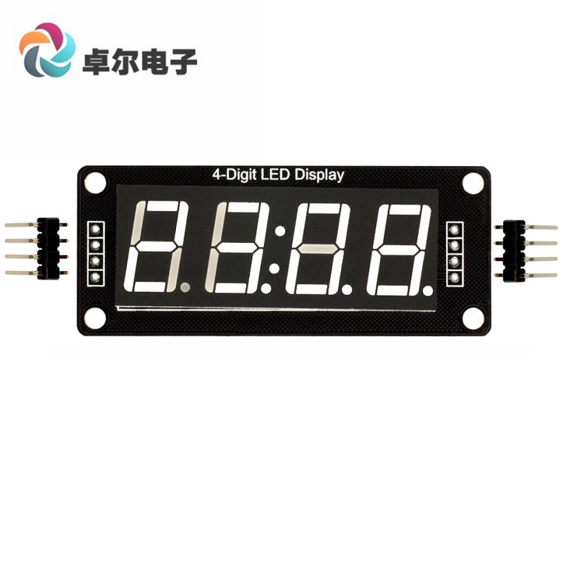 LED display tube module, 4-Digit , 7-segments 白色