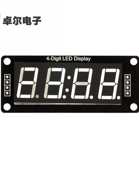 LED display tube module, 4-Digit , 7-segments 白色