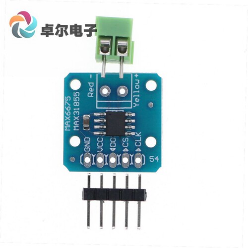  MAX6675 热电偶模块 温度传感器 K型热电偶模块 方形