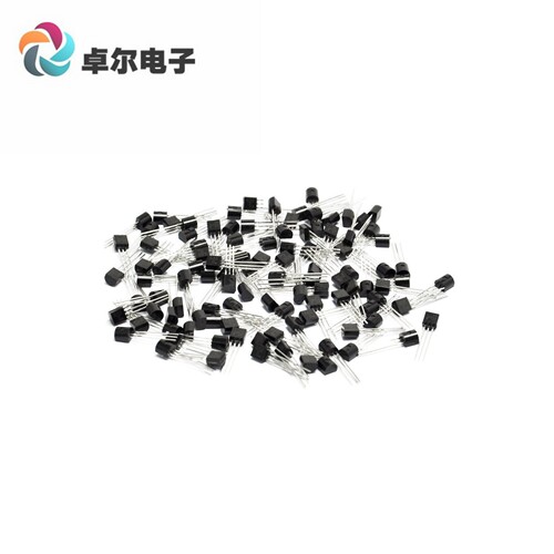 100只 2N2222 2N2222A TO-92直插 三极管 NPN