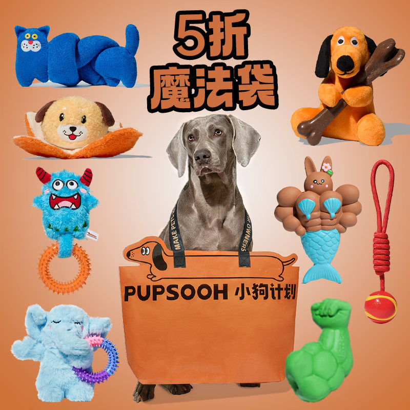 小狗计划狗狗玩具大礼包