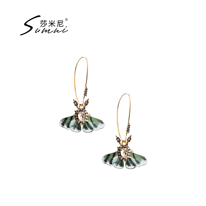 sumni/莎米尼欧美风女夸张耳环