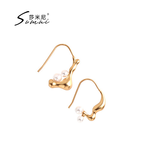 sumni莎米尼新款欧美风耳环包雾