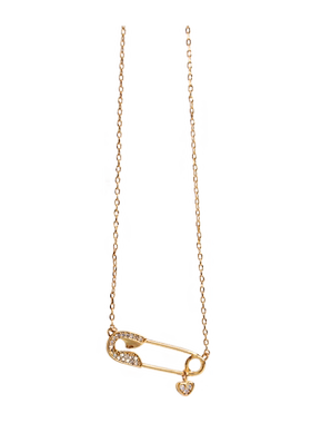 sumni莎米尼18K包金气质时尚项链