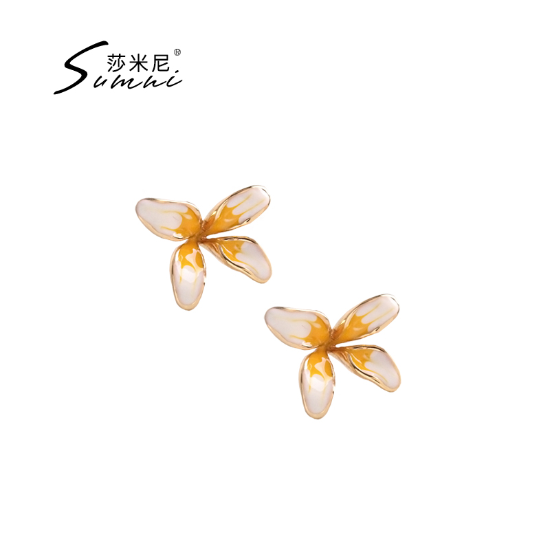 sumni/莎米尼珐琅滴釉甜美风女