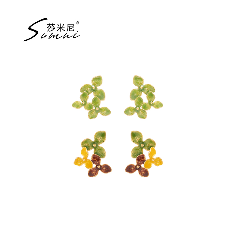 sumni珐琅滴釉甜美风女