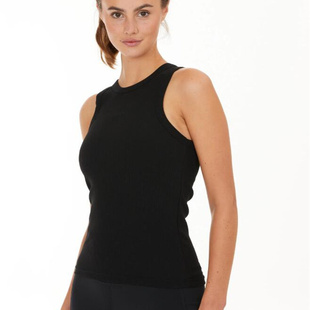 新款 外贸纯元 夏季 舒适棉莫代尔螺纹女 户外打底运动休闲背心 单