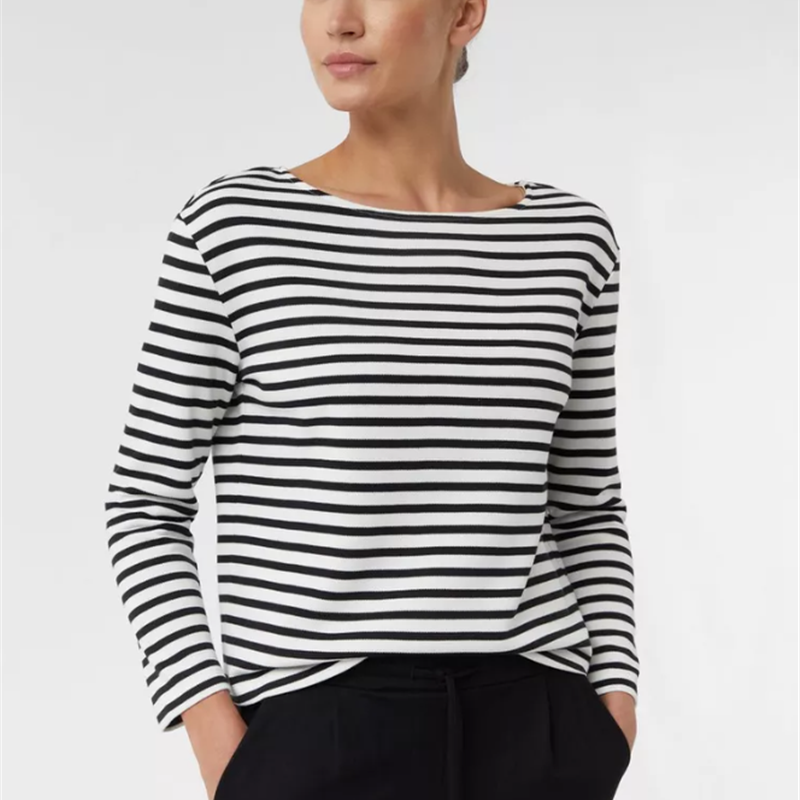 坚持原单出口德棉春秋冬长袖T恤