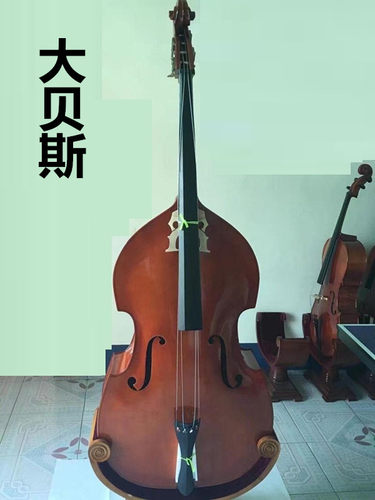 高档低音提琴 大贝司 椴木合板手工儿童成人演凑考级大提琴4/4