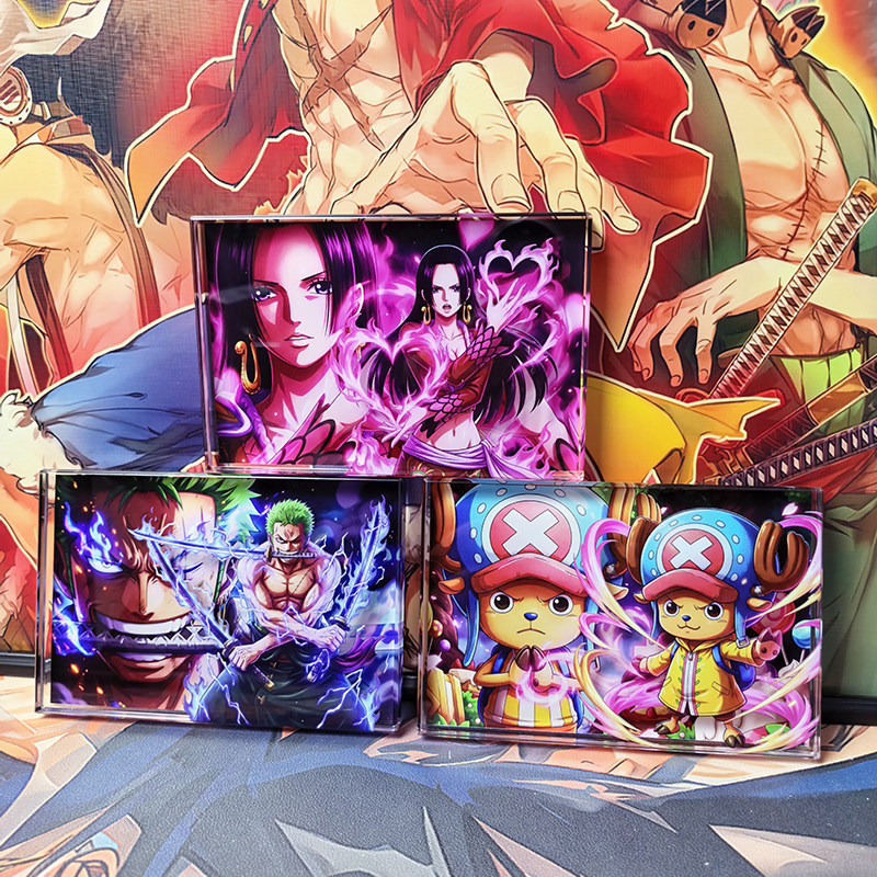 航海海贼王动漫亚克力水晶砖路飞索隆女帝汉库克桌面立牌摆件谷子,模玩/动漫/周边/娃圈三坑/桌游,动漫徽章/立牌,淘宝优惠券,粉丝福利购,淘宝优惠卷