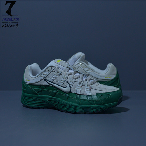 NikeP-6000白绿男子跑步鞋