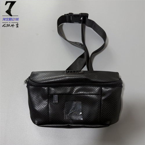 Jordan男女同款蛇纹潮流腰包