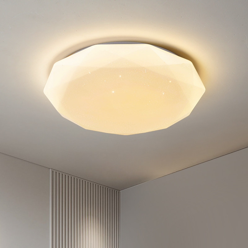 卧室灯吸顶灯具现代简约星空阳台房间主卧灯北欧温馨儿童房灯125J