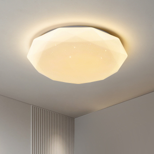 卧室灯吸顶灯具现代简约星空阳台房间主卧灯北欧温馨儿童房灯125J