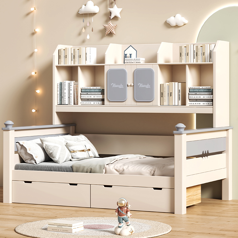 5折冲量：樱桃木衣柜床多功能