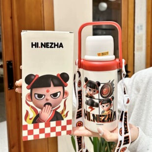 大容量316不锈钢三饮保温杯