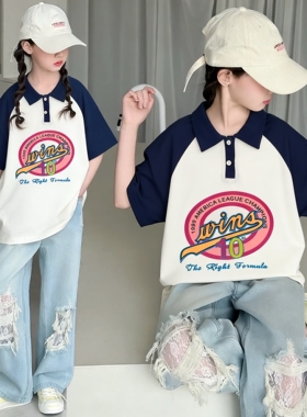 10红色圆标polo领短袖