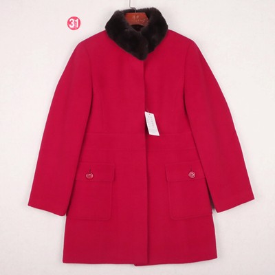 cojana安哥拉羊毛兔毛大衣女