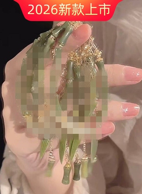 国风新中式竹节串珠手链女复古小众设计竹叶手串级感送闺蜜礼物