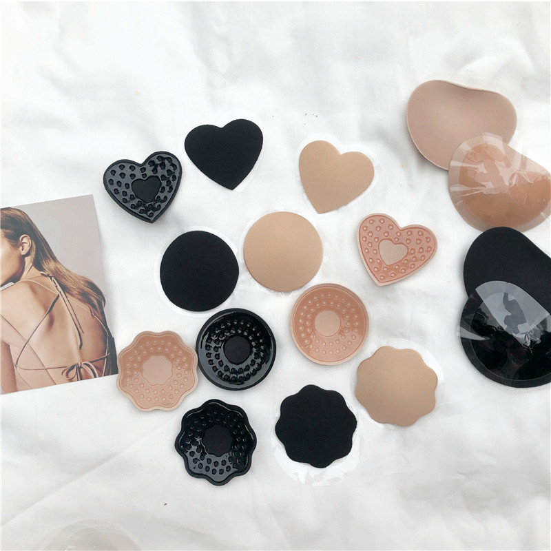 硅胶上托加厚防凸点隐形聚拢乳贴