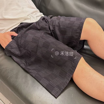 宽松短裤绵绸人造棉人造棉男士