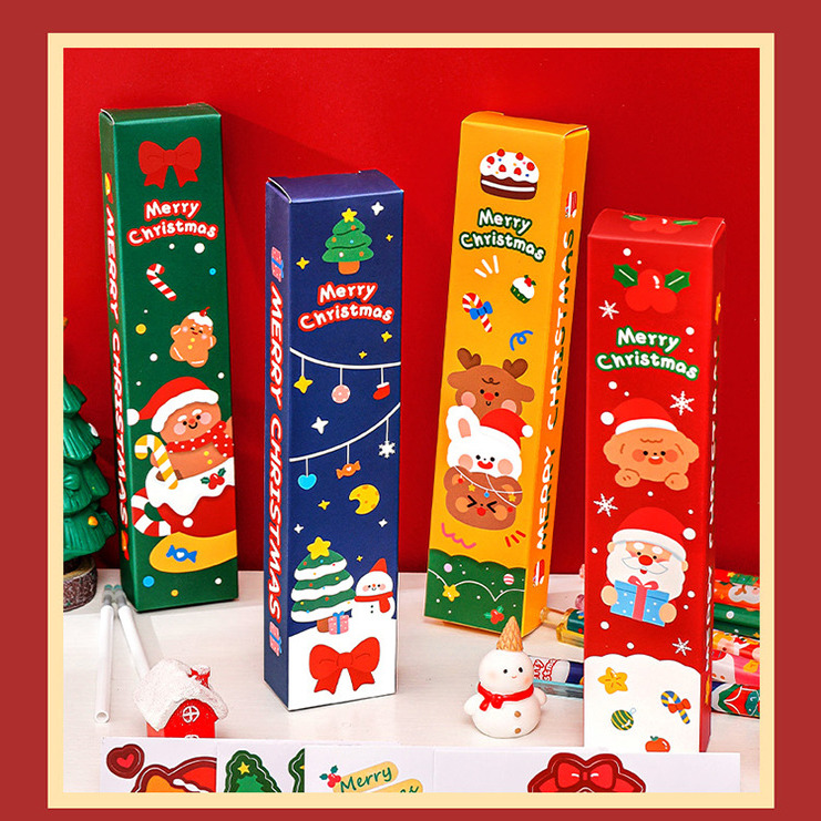 圣诞节文具套装礼盒盲盒笔惊喜福袋学习用品小学生男生女孩大礼包儿童随心配伴手礼一二三年级礼物奖品幼儿园