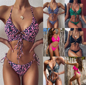 性感比基尼女士印花沙滩分体泳衣度假 速卖通欧美爆款 2020新款 泳装
