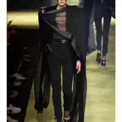 2025 Spring and Summer New Style Yang Shulin Catwalk 22 Mumi Silk Spliced Mulberry Silk Shawl Silk Scarf