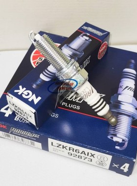NGK铱金火花塞 LZKR6AIX 92873 4支装适用于起亚K2/K3/现代ix25