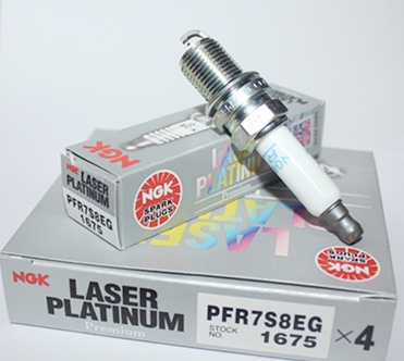 NGK双铂金1675火花塞PFR7S8EG火嘴适用奥迪 A4L A6L Q3Q5高6 2.0T