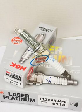 NGK双铂金火花塞 PLZKAR6A-11 5118 适用日产轩逸天籁逍客科雷傲