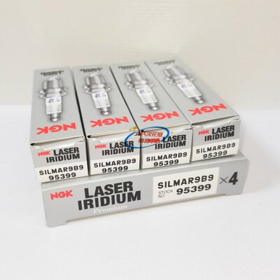 竞技NGK铱铂金火花塞SILMAR9B9适用春风SR450大阳150 25035川崎H2