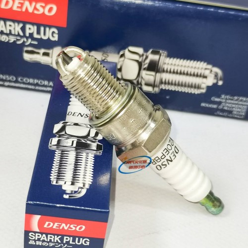 三爪电装W20EPR-S火花塞适用大头通用雅马哈发电机F7TC F6TC FT5C