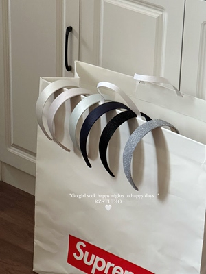 RZSTUDIO  elean girl细闪简约美式复古细闪发箍