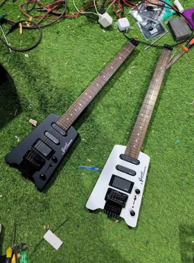 黄贯中便携斯坦伯格无头电吉他铁锨款式