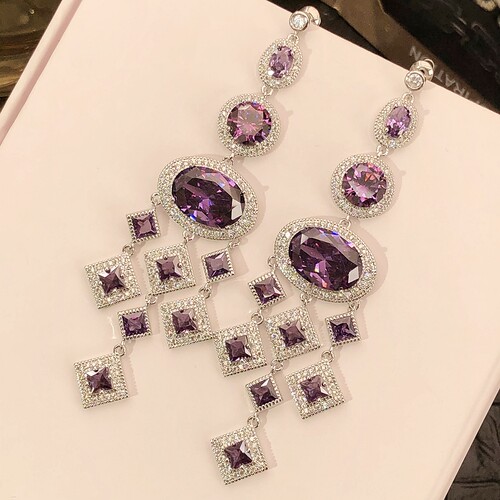 异域风情小众重工灵动流苏耳环