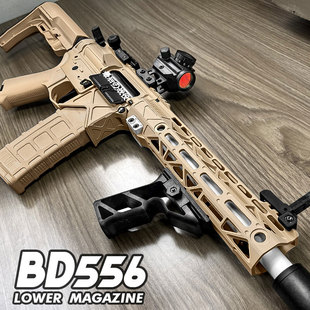 速格BD556电动玩具男孩连发m416吃鸡模型成人训练空挂回膛发射器